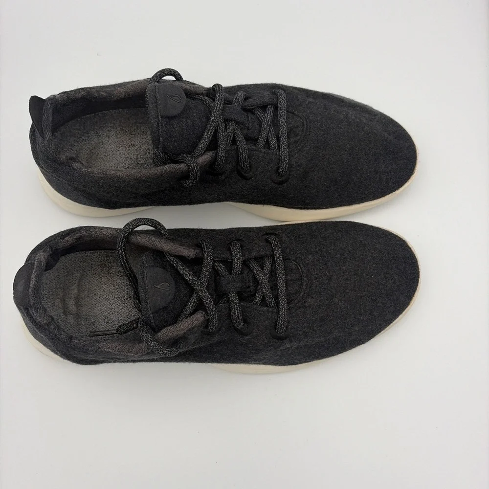 Allbirds Wool Runners Mens Size 11 Black Athletic Running Walking Shoes Sneakers